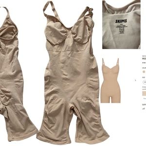 SKIMS SEAMLESS SCULPT MID THIGH BODYSUIT SIZE 2X 3X NEW WITHOUT TAGS
